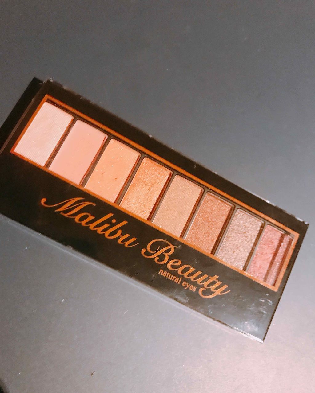 マリブビューティー ナチュラルアイズ/サンキューマート/アイシャドウパレットを使ったクチコミ(2枚目)