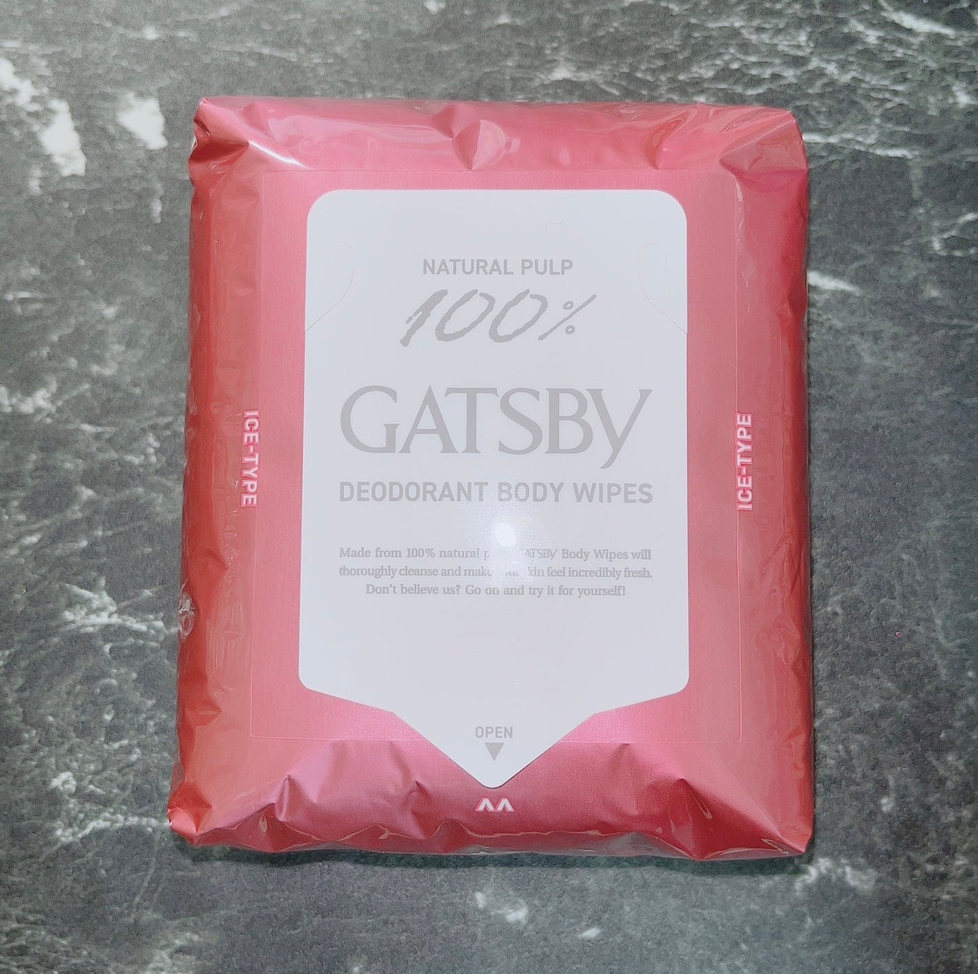 アイスデオドラント ボディペーパーN フリーズピーチ/ギャツビー/ボディシートを使ったクチコミ(3枚目)