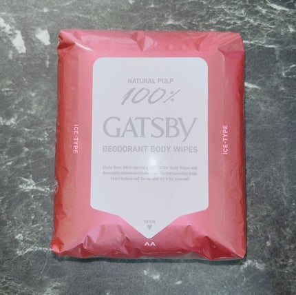 アイスデオドラント ボディペーパー フリーズピーチ <徳用タイプ> (医薬部外品)/ギャツビー/ボディシートを使ったクチコミ(3枚目)