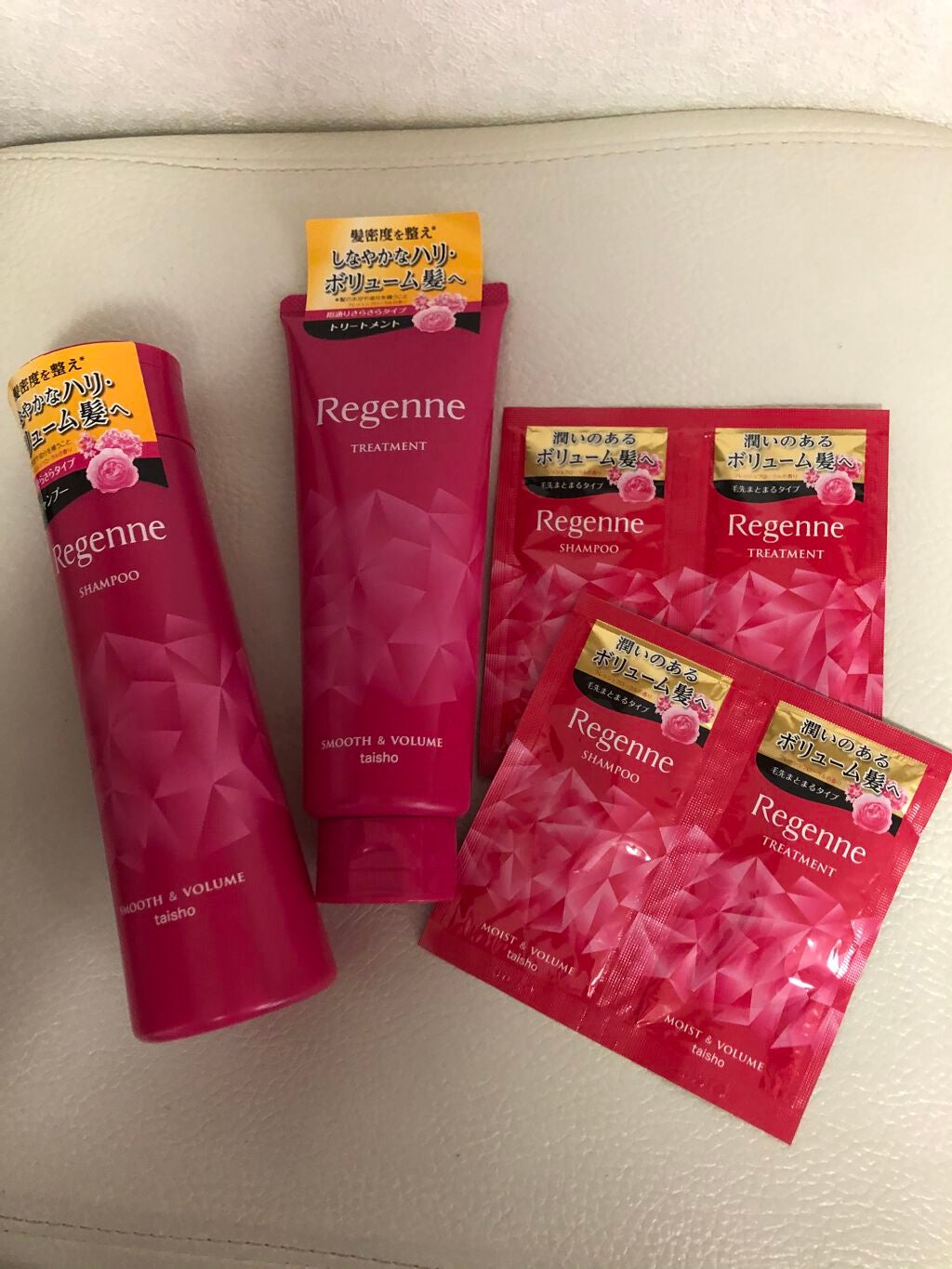 リジェンヌシャンプー/トリートメント スムース&ボリューム/リジェンヌ/市販シャンプーを使ったクチコミ(1枚目)