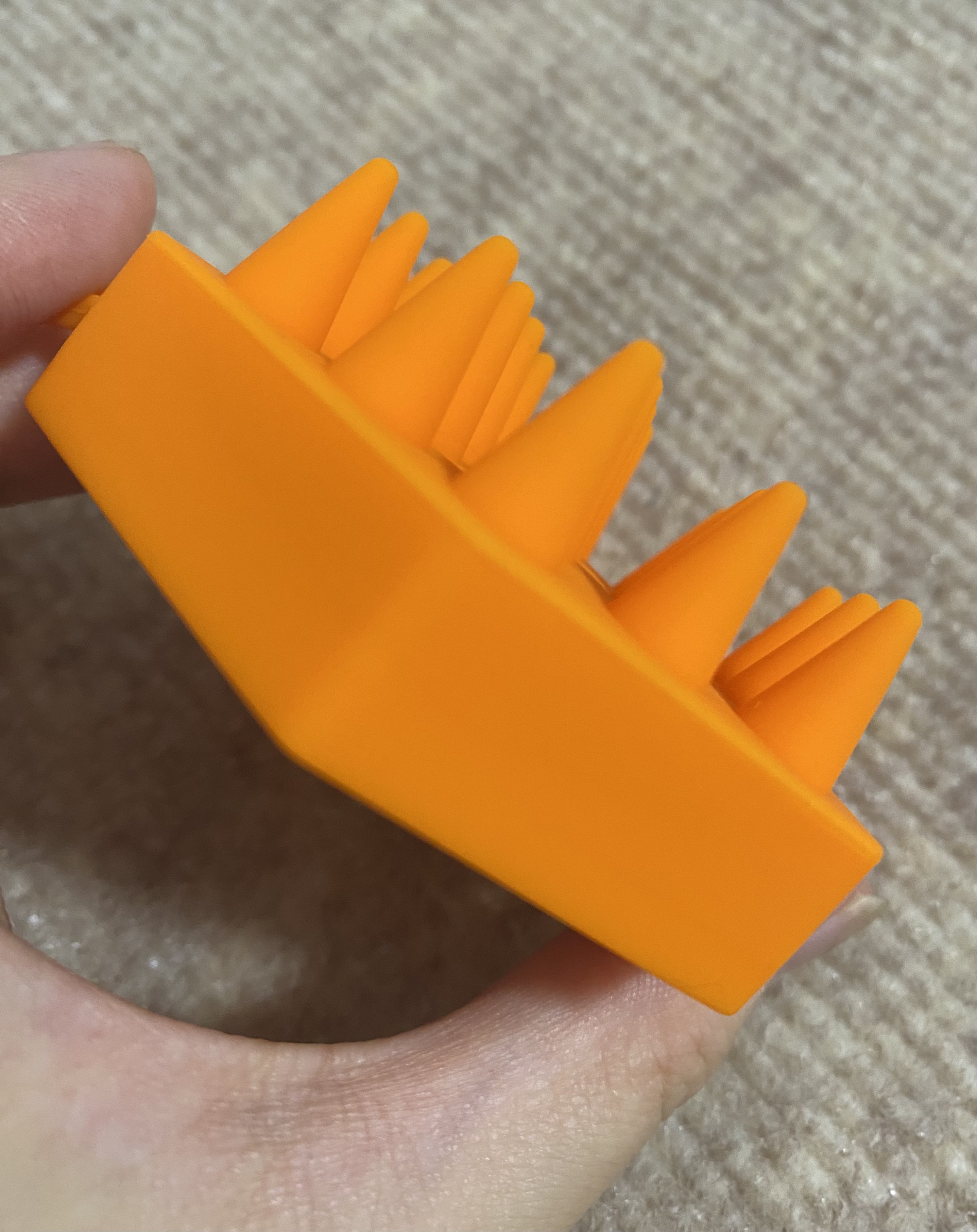 ヘッドスパブラシ ハード/ハニーク/スカルプブラシを使ったクチコミ（1枚目）