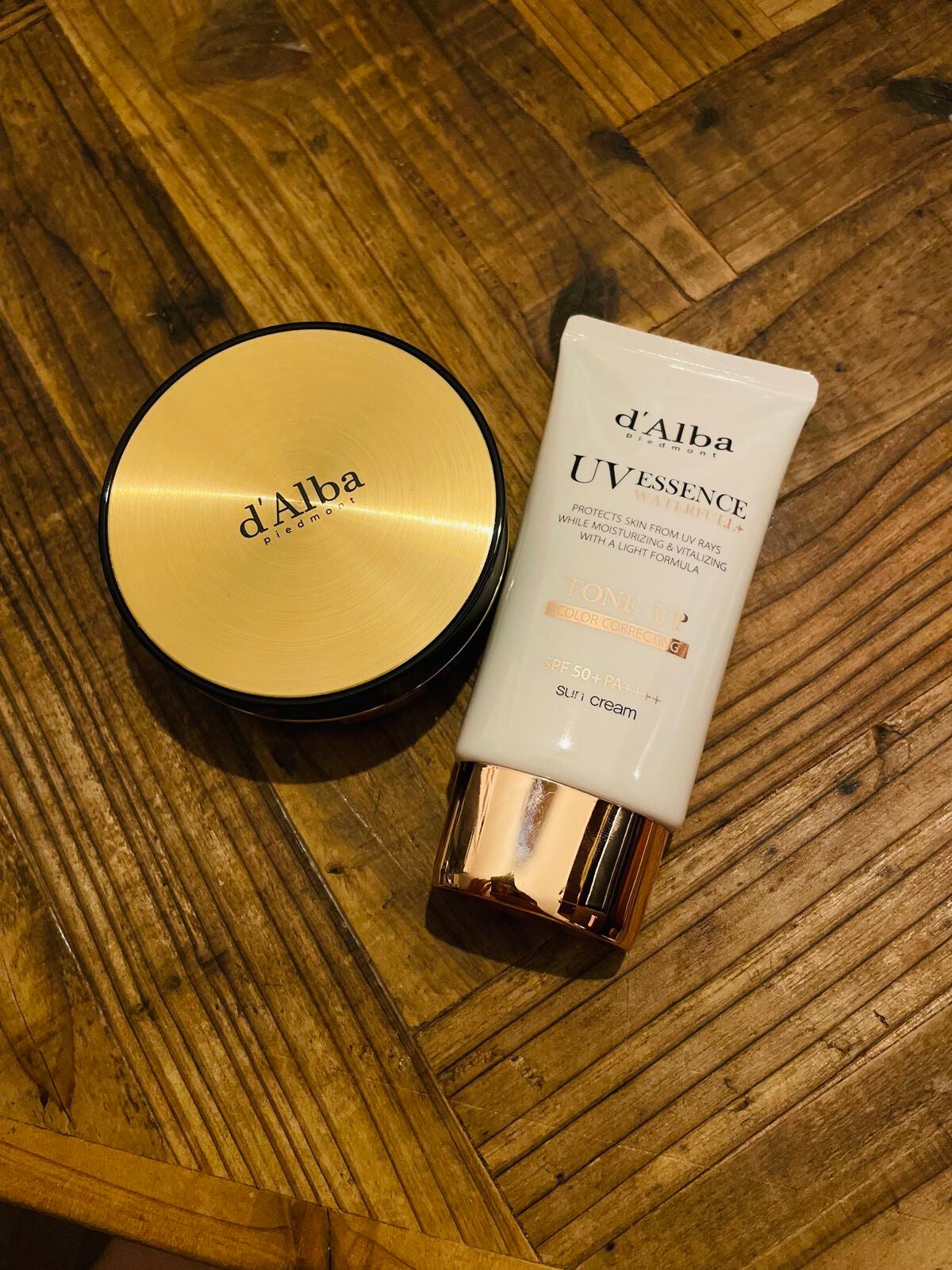 ウォータフルトーンアップサンクリーム/ダルバ/日焼け止めクリームを使ったクチコミ(1枚目)