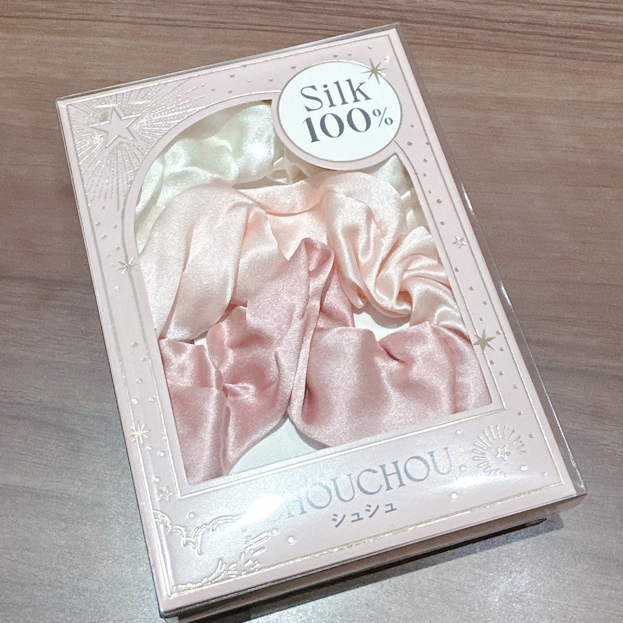 シルク ヘアゴム 3個セット / フランフラン