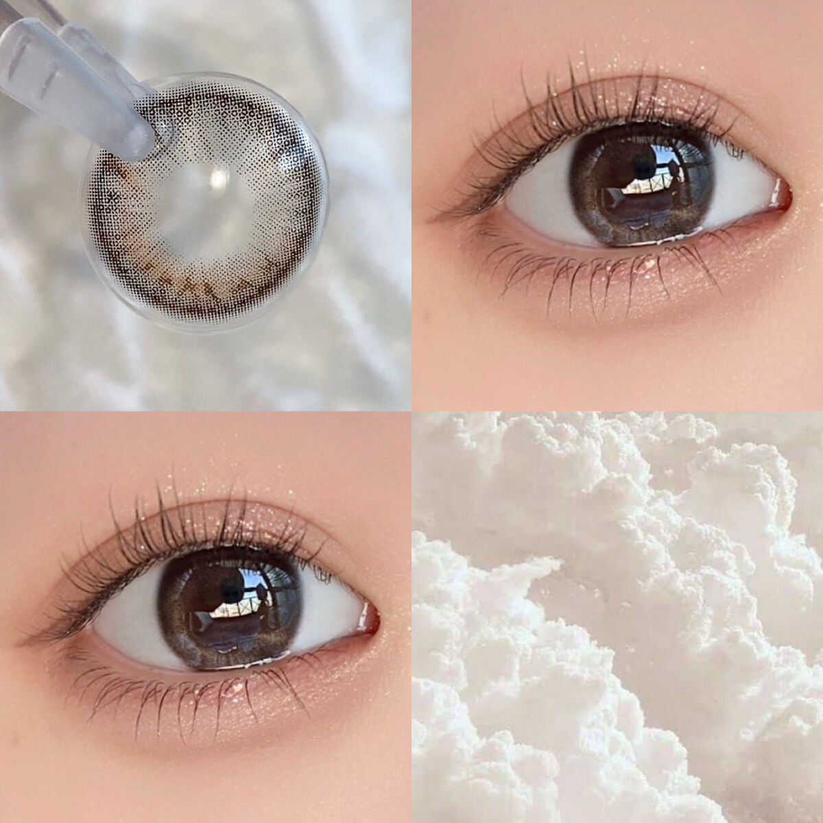 One & Only Kristin/Hapa kristin/カラーコンタクトレンズを使ったクチコミ(4枚目)