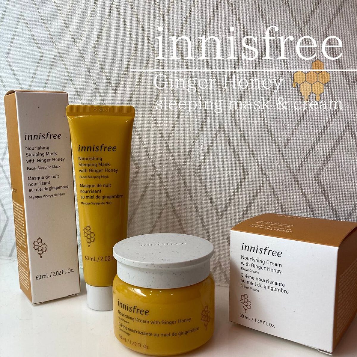 ジンジャーハニー スリーピングマスク/innisfree/洗い流すパック・マスクを使ったクチコミ（1枚目）