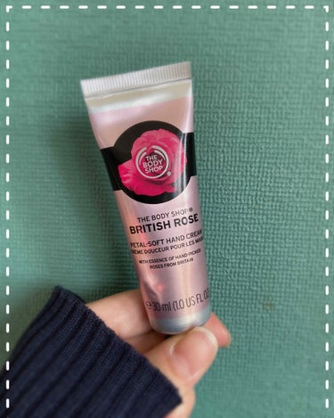 ハンドクリーム ブリティッシュローズ/THE BODY SHOP/ハンドクリームを使ったクチコミ（1枚目）