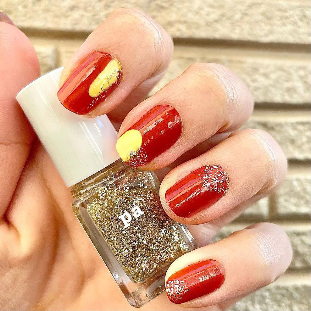 カラフルネイルズ/キャンメイク/マニキュアを使ったクチコミ（1枚目）