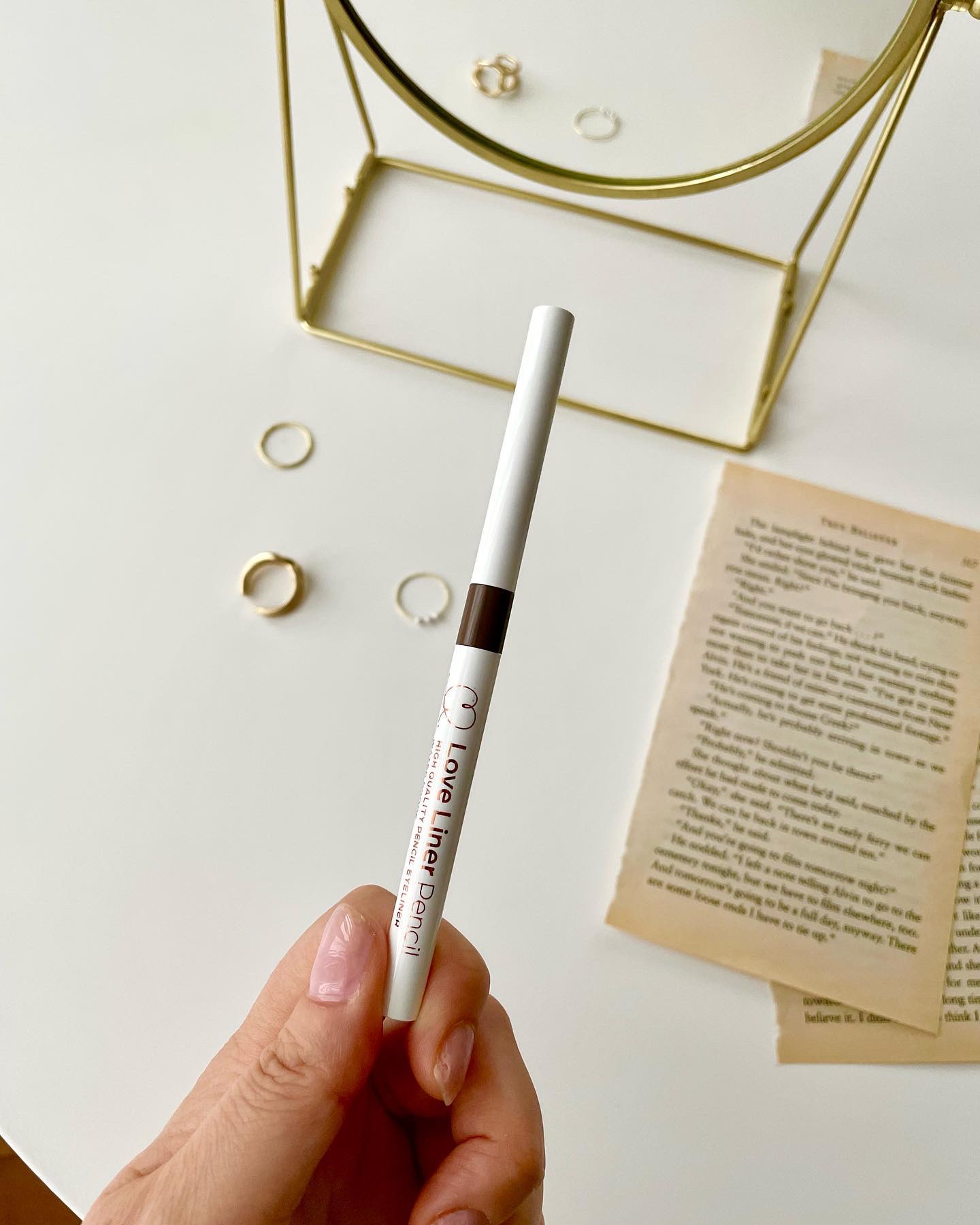 クリームフィットペンシル＜アイライナー＞ ミディアムブラウン/ラブ・ライナー/ペンシルアイライナーを使ったクチコミ（3枚目）