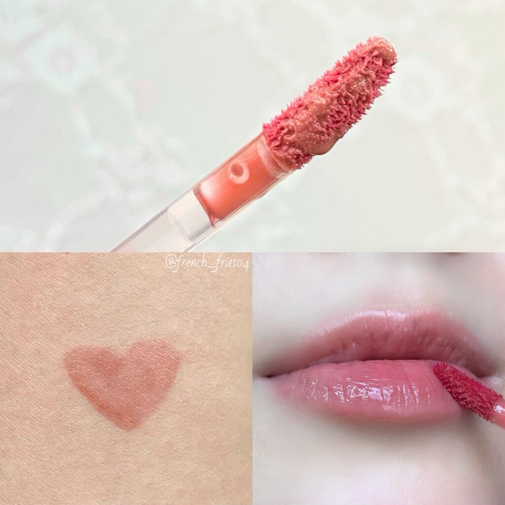 ジューシーラスティングティント/rom&nd/リップティントを使ったクチコミ(2枚目)