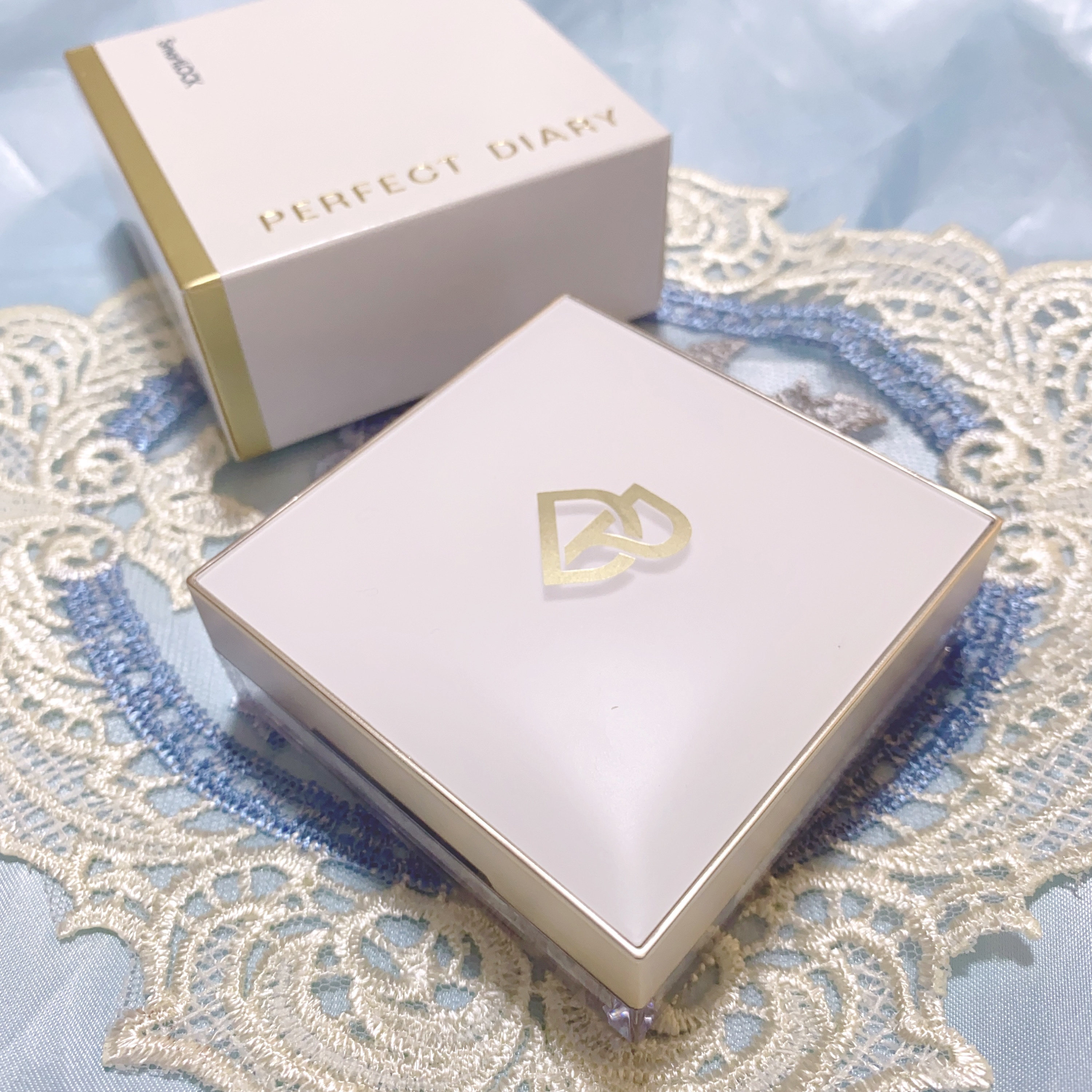 トランスルーシェントブルーリング ルースパウダー/PERFECT DIARY/ルースパウダーを使ったクチコミ（1枚目）