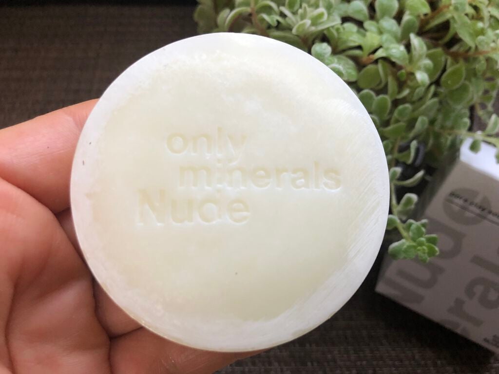 Nude ポアクレイソープ/ONLY MINERALS/洗顔石鹸を使ったクチコミ(2枚目)