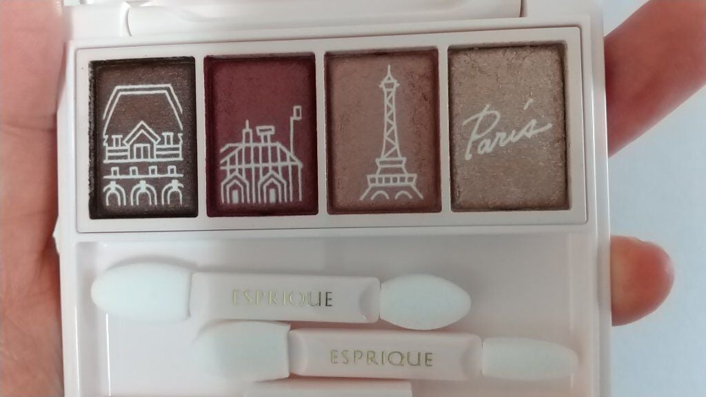 メロウ フィーリング アイズ パリジェンヌ ホリデー /ESPRIQUE/アイシャドウパレットを使ったクチコミ(1枚目)