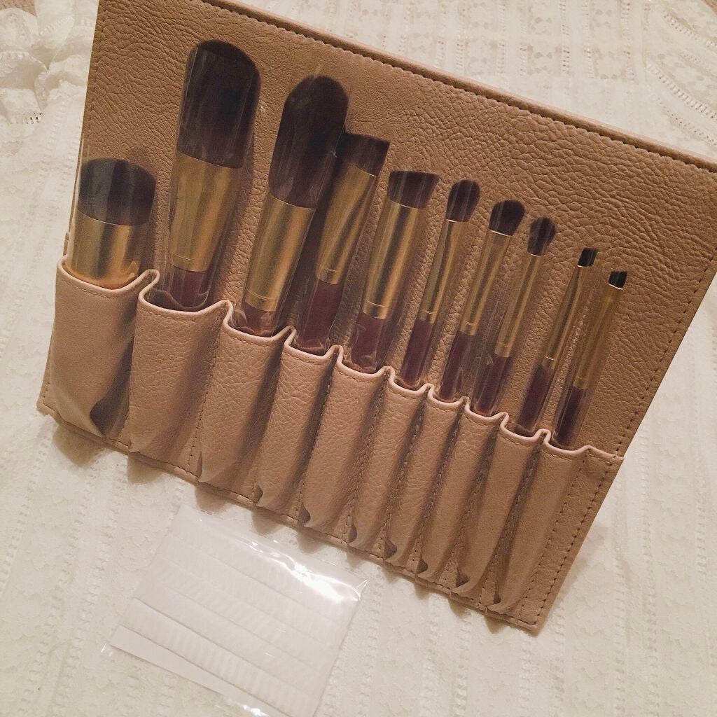 SIXPLUS X MARILYN 10本メイクアップブラシセット/SIXPLUS/メイクブラシを使ったクチコミ(6枚目)