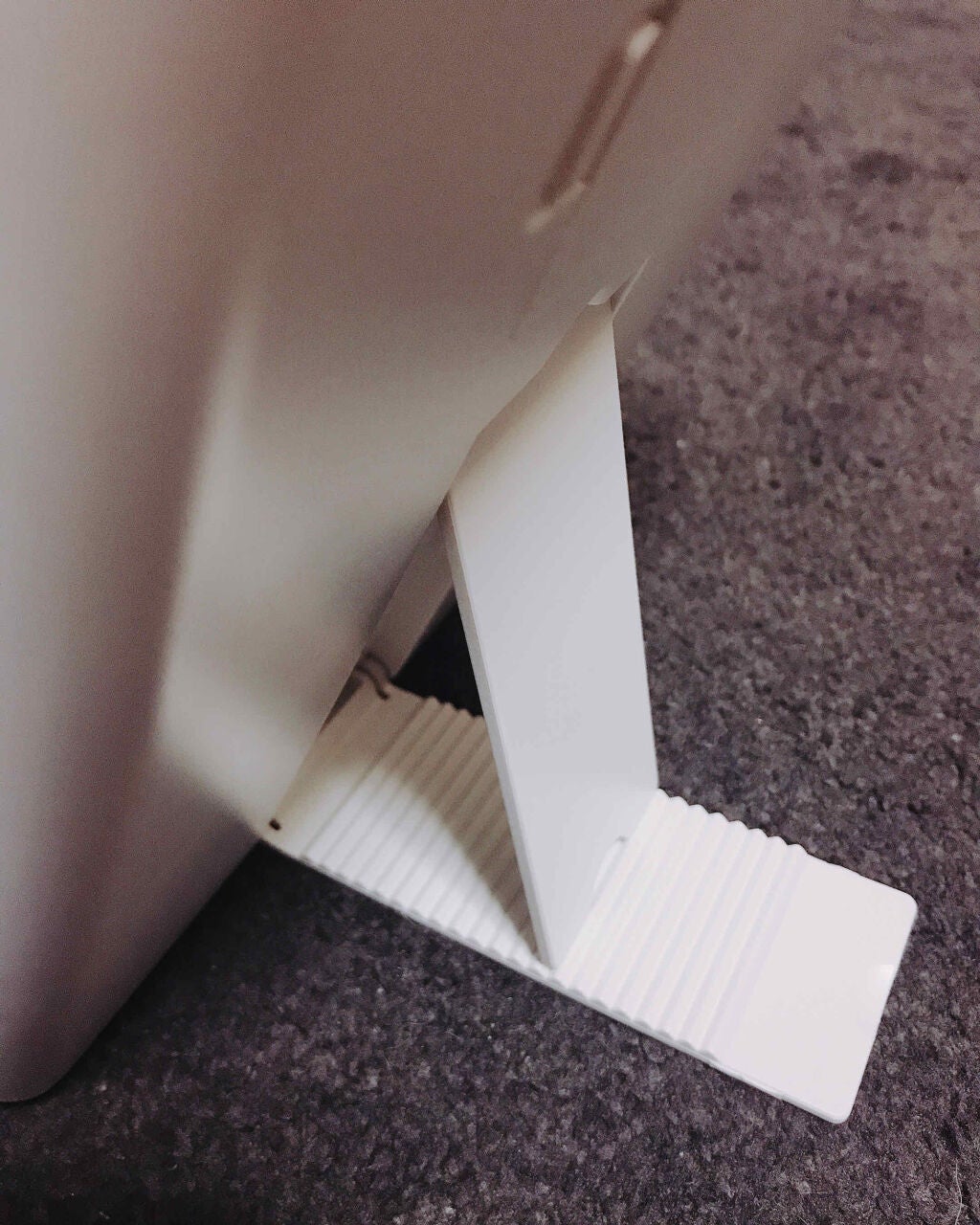 LED付ミラー(スタンドタイプ)/DAISO/その他化粧小物を使ったクチコミ(2枚目)