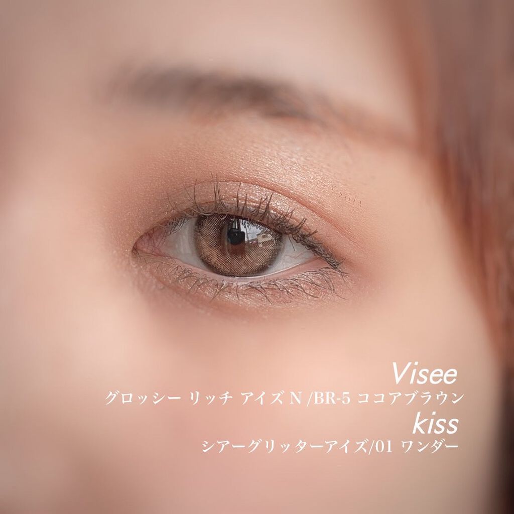 グロッシーリッチ アイズ N/Visée/アイシャドウパレットを使ったクチコミ(4枚目)