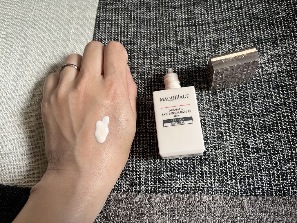 ドラマティックスキンセンサーベース EX UV+/マキアージュ/化粧下地を使ったクチコミ（2枚目）