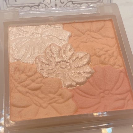 グロウフルールチークス(ブレンドタイプ)/キャンメイク/パウダーチークを使ったクチコミ(2枚目)