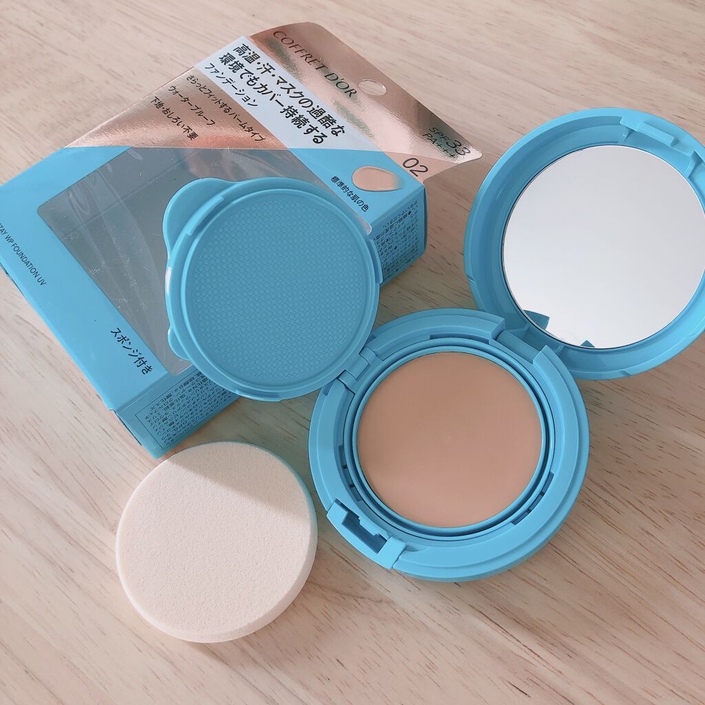 カバーステイWPファンデーションUV/コフレドール/パウダーファンデーションを使ったクチコミ(2枚目)