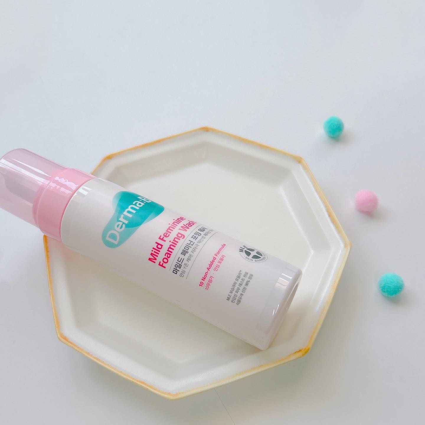 マイルドフェミニンフォーミングウォッシュ/Derma:B/デリケートゾーンケアを使ったクチコミ（2枚目）