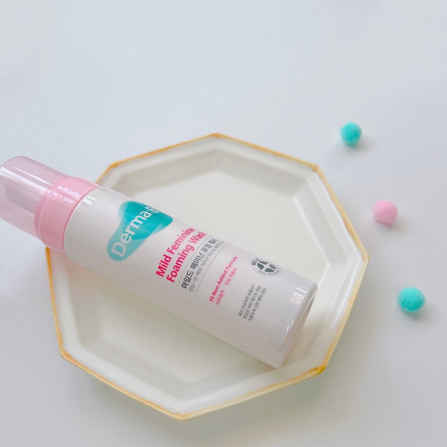 マイルドフェミニンフォーミングウォッシュ/Derma:B/デリケートゾーンケアを使ったクチコミ(2枚目)