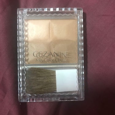 ミックスカラーチーク/CEZANNE/パウダーチークを使ったクチコミ（1枚目）