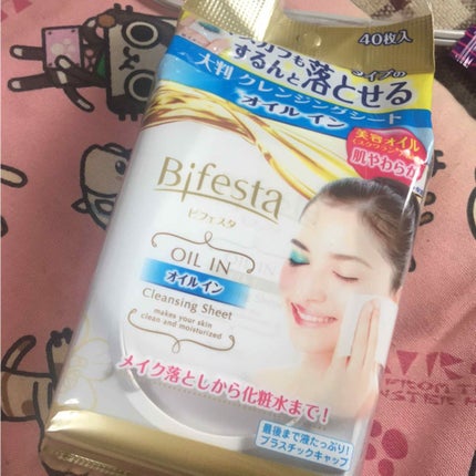 クレンジングシート オイルイン/ビフェスタ/クレンジングシートを使ったクチコミ(1枚目)