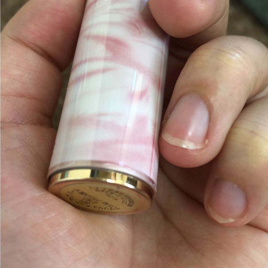 ラプソリュ トーン アップ バーム/LANCOME/口紅を使ったクチコミ（2枚目）