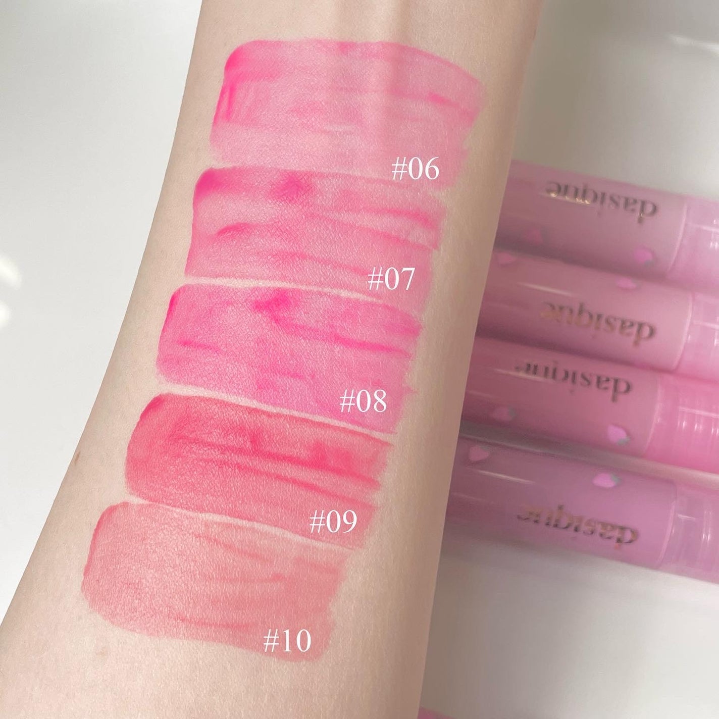 ウォーターブラーティント/dasique/リップティントを使ったクチコミ(2枚目)