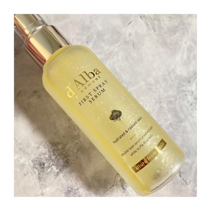 ダルバ ホワイトトリュフファーストスプレーセラム/ダルバ/ミスト状化粧水を使ったクチコミ(1枚目)