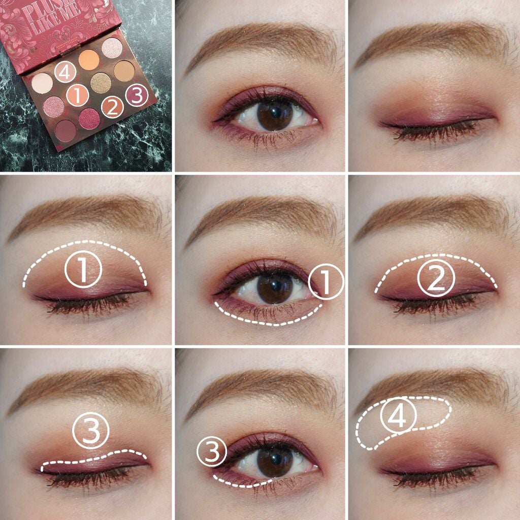 プラッシュ ライク ミー/ColourPop/アイシャドウパレットを使ったクチコミ(4枚目)