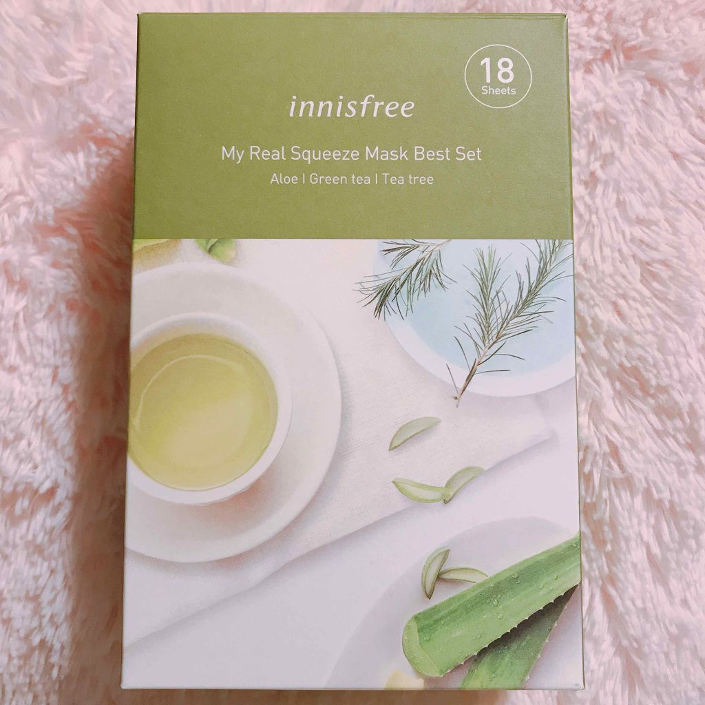 マイリアル スクイーズ マスクシート/innisfree/シートマスク・パックを使ったクチコミ（3枚目）