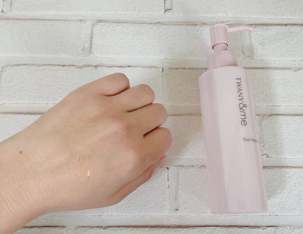 デュアルウォッシュハグ/TWANY&me/クレンジングウォーターを使ったクチコミ(5枚目)