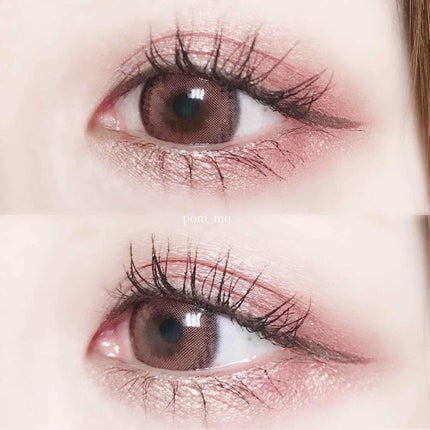 i-sha SHINE SMILE/蜜のレンズ/カラーコンタクトレンズを使ったクチコミ(1枚目)