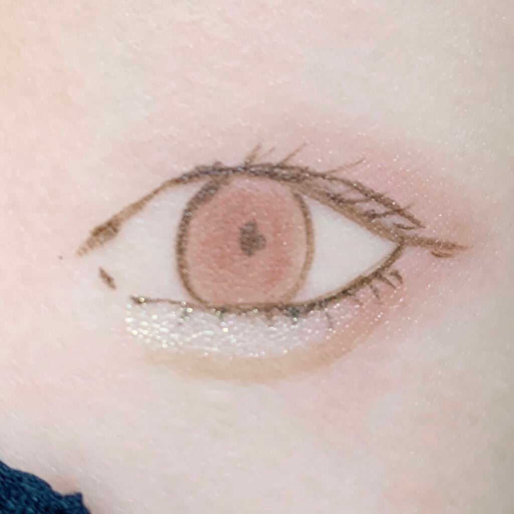 MP2wayアイクレヨン/セリア/スティックアイシャドウを使ったクチコミ(2枚目)