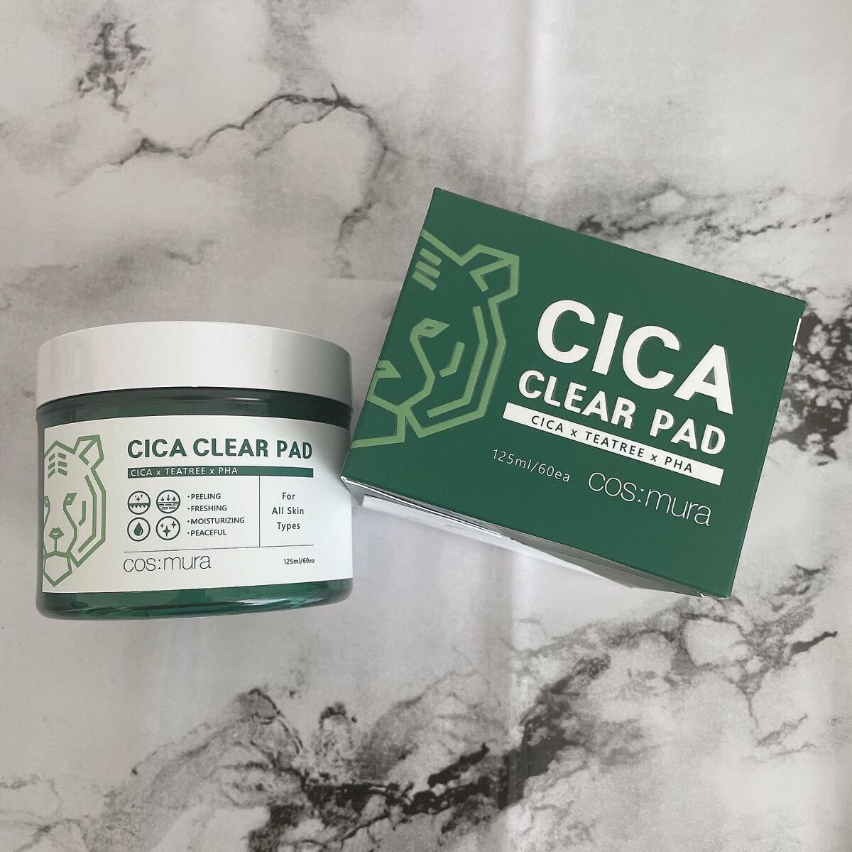 CICA CLEAR PAD/cos:mura/シートマスク・パックを使ったクチコミ（1枚目）