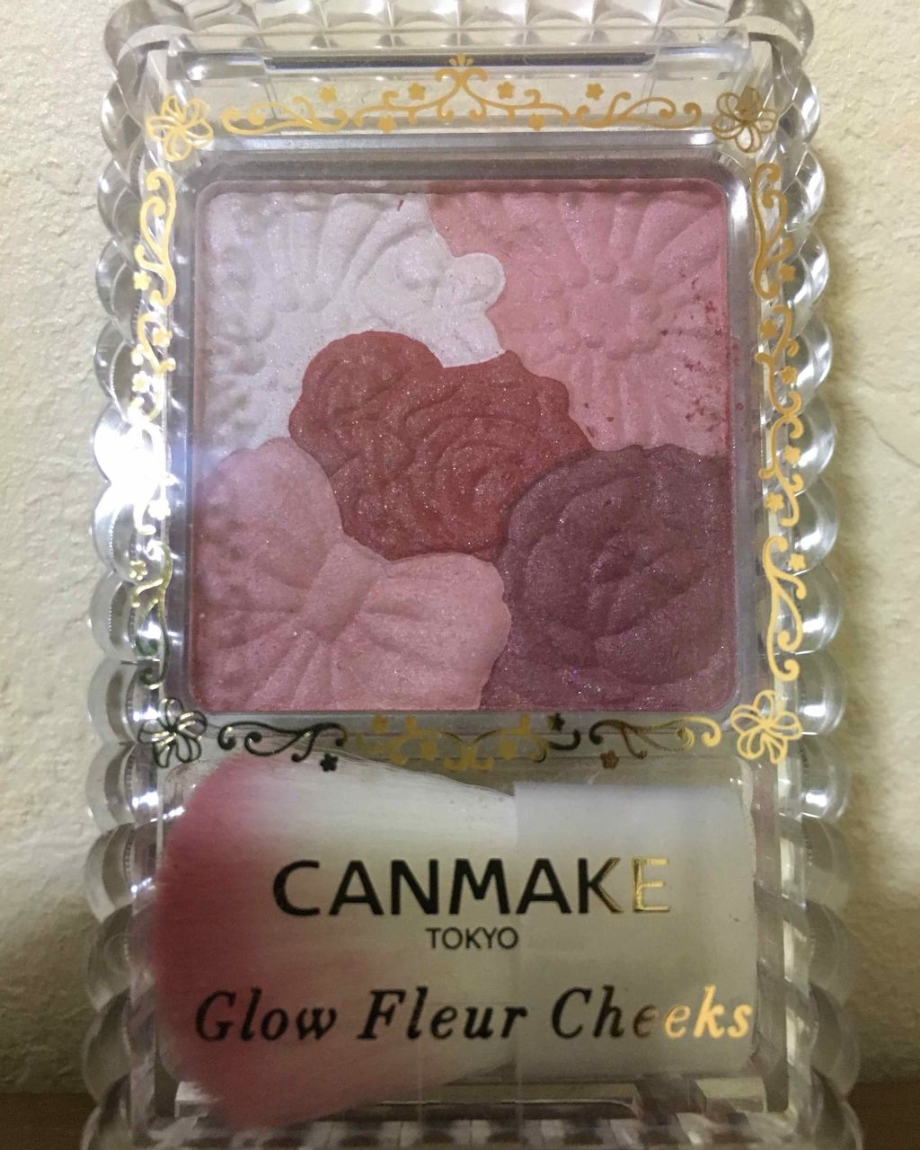 グロウフルールチークス/キャンメイク/パウダーチークを使ったクチコミ（1枚目）