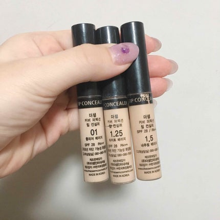 カバーパーフェクション チップコンシーラー/the SAEM/リキッドコンシーラーを使ったクチコミ(1枚目)