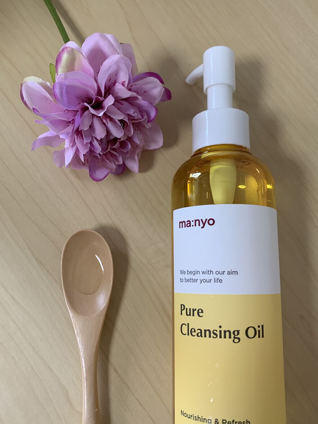 ピュア クレンジング オイル/manyo/オイルクレンジング by as0519