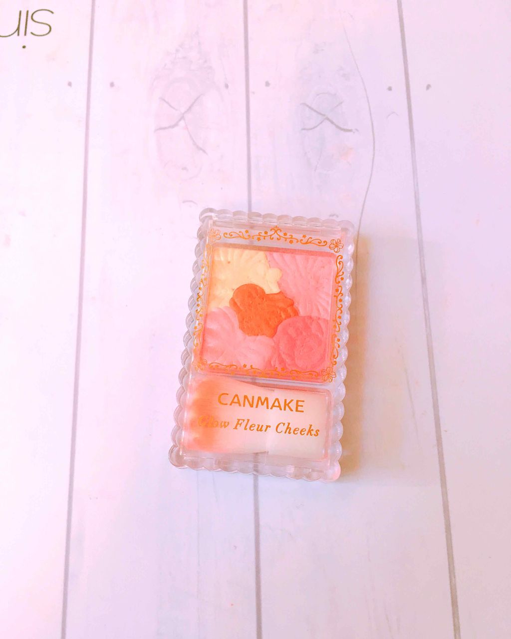 グロウフルールチークス/キャンメイク/パウダーチークを使ったクチコミ(1枚目)