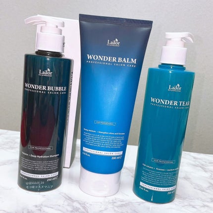 WONDER TEAR/La'dor/洗い流すヘアトリートメントを使ったクチコミ(2枚目)