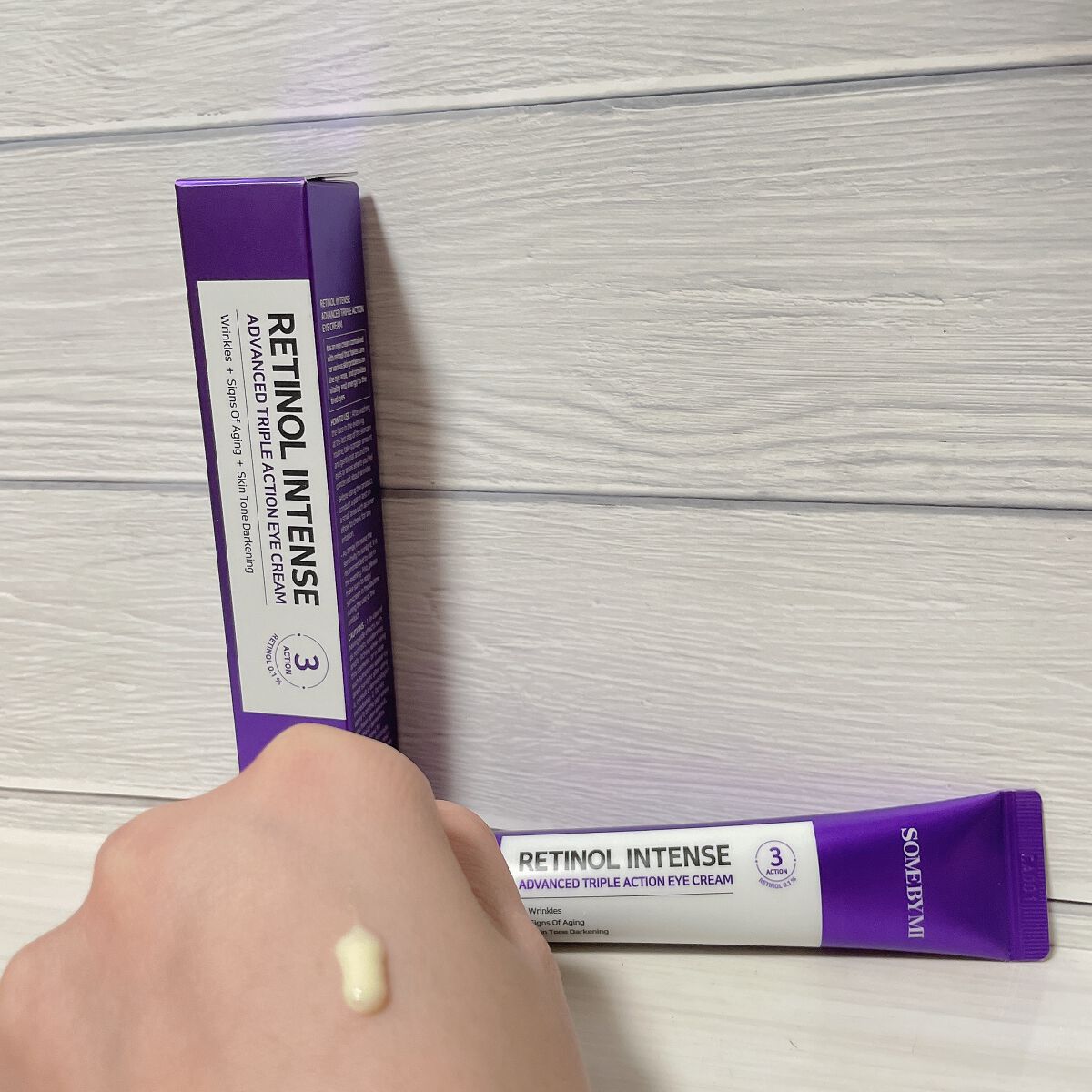 レチノールインテンシブ アドバンスドトリプルアクションアイクリーム/SOME BY MI/アイケア・アイクリームを使ったクチコミ(3枚目)