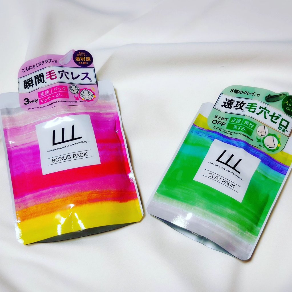 毛穴クレイパック/LLL/洗い流すパック・マスクを使ったクチコミ（1枚目）