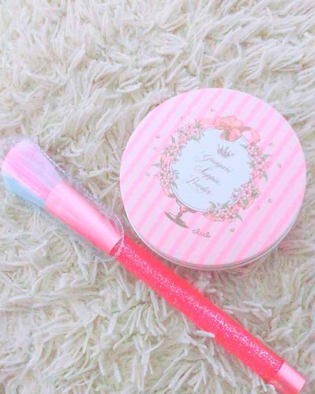 すっぴんパウダー B サクラスウィートソローの香り 2022/クラブ/プレストパウダーを使ったクチコミ(1枚目)