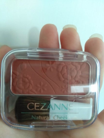ナチュラル チークN/CEZANNE/パウダーチークを使ったクチコミ(2枚目)