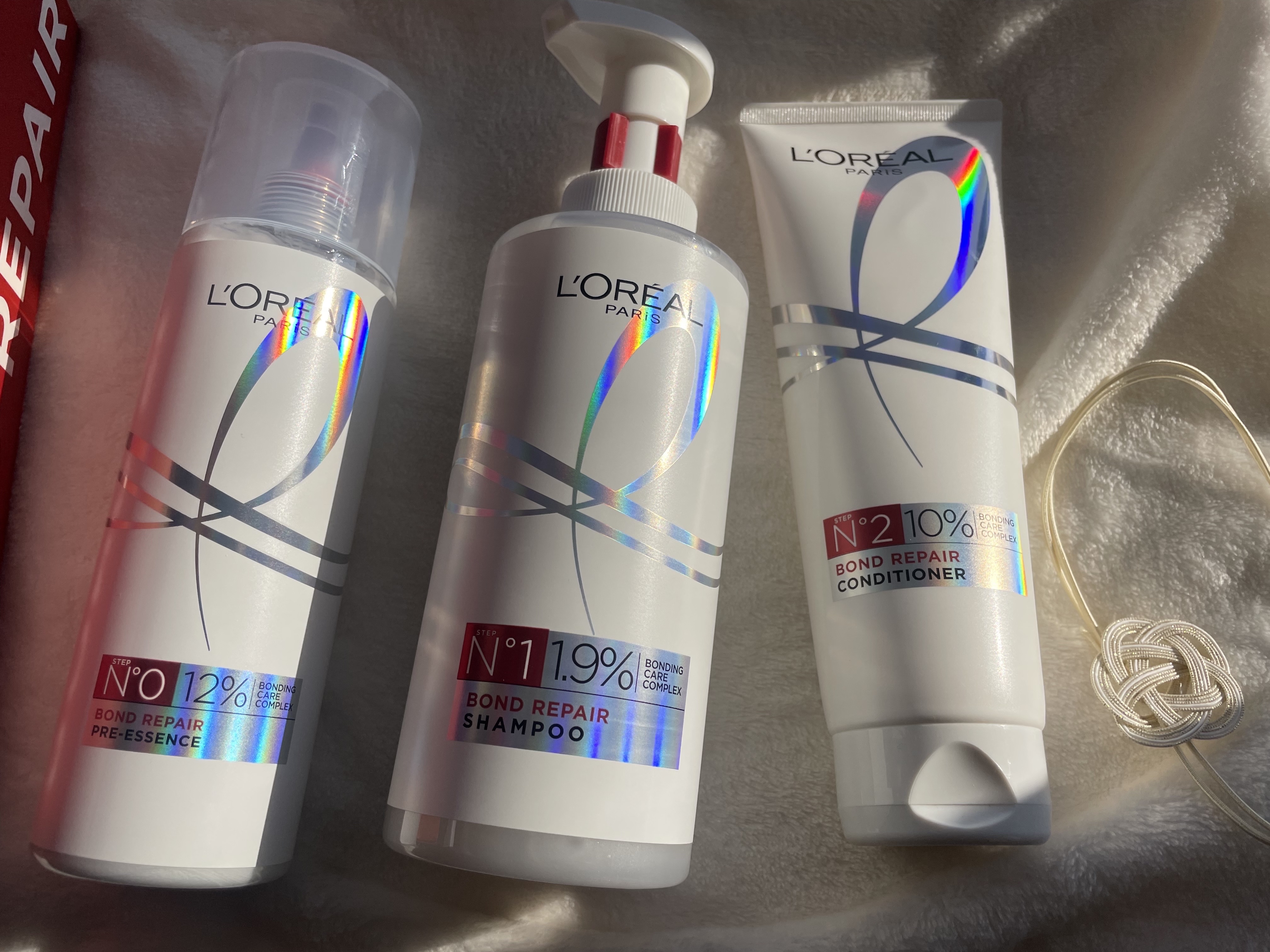 ロレアル パリ ボンド リペア シャンプー／コンディショナー/ロレアル パリ/市販シャンプーを使ったクチコミ（3枚目）
