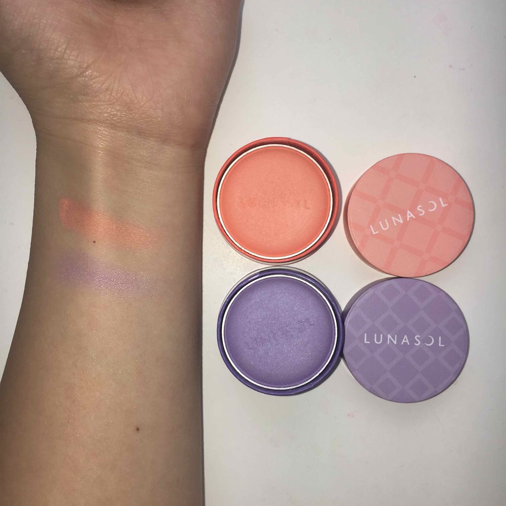 マカロンニュアンスアイズ/LUNASOL/単色アイシャドウを使ったクチコミ（3枚目）