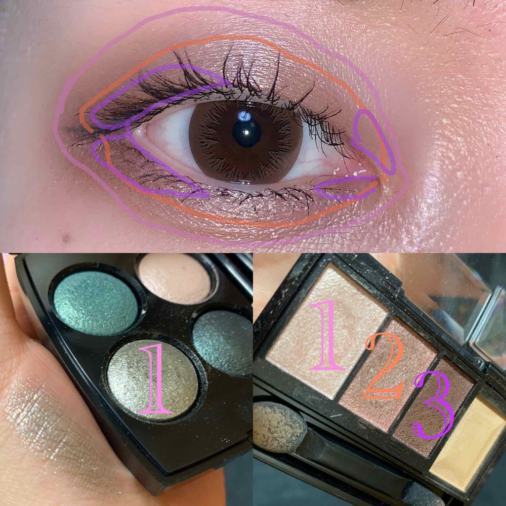 レ キャトル オンブル/CHANEL/アイシャドウパレットを使ったクチコミ（2枚目）