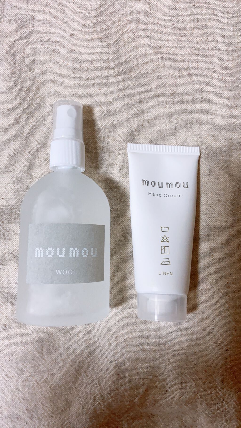 ピローミスト リネン/moumou/ファブリックミストを使ったクチコミ（1枚目）