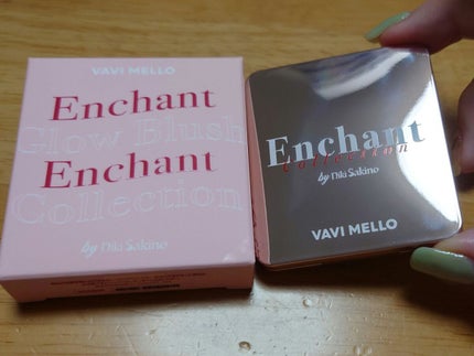 エンチャントグロウブラッシュ/VAVI MELLO/パウダーチークを使ったクチコミ(2枚目)