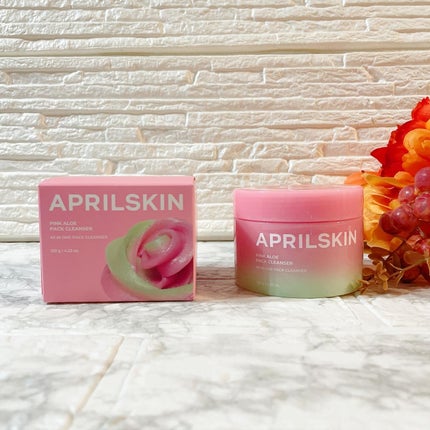 ピンクアロエメレンゲクレンザー/APRILSKIN/その他洗顔料を使ったクチコミ(2枚目)